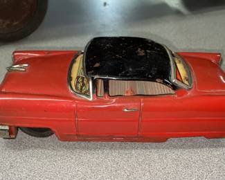 1960s Japanese tin toy car