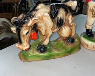 Chalk ware figurines from the 1940’s