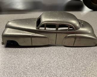 1940s stamped metal toy car