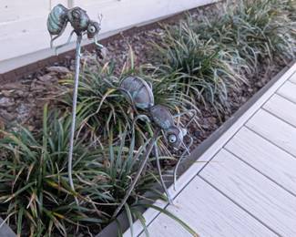 Garden Metal Ants !  Cute , Fun and lovable for your Garden 