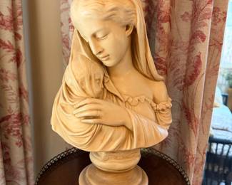 "The Mother" bust after Rafaelle Monti 