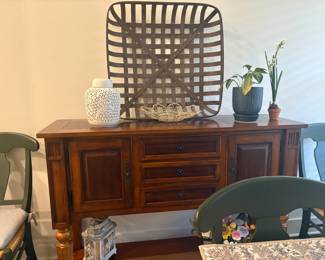 Buffet Table and Decor