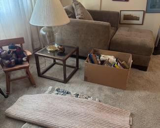 Lounge Chair with Lamp