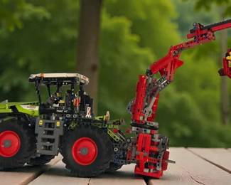 LEGO Technic CLAAS XERION 5000 TRAC VC set (42054). 