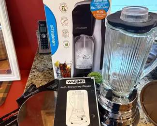 Small Kitchen Appliances Soda Stream, Chefs Choice  Waring Pro 