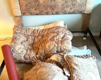 Custom Headboard Matching Bedding