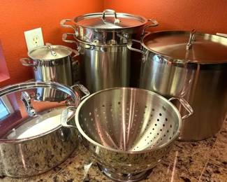 AllClad Pots  Colander