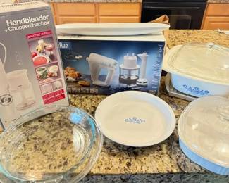 Blenders, Corning Ware Pie Plates