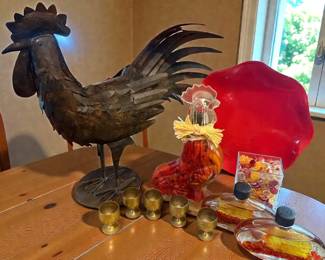 Metal Rooster Other Home Decor