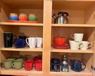 Assorted Cups Other Items For Tea or Coffee