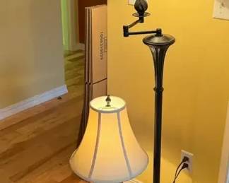 Floor Lamp With Matching Table Lamp