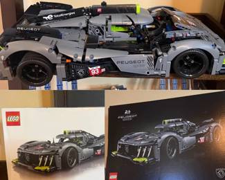 Lego Technic 10X8 Peugeot Car, Manual, Box