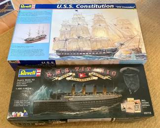 Two Revell Ships Models