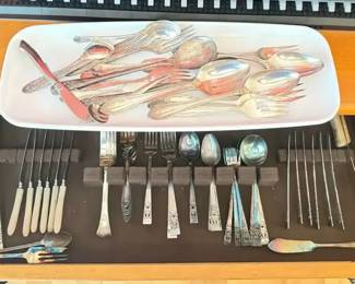 A Mixed Group of Flatware