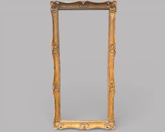 Large Gilt Gessoed Mirror