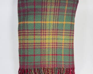 Mackintosh Scottish Wool Tartan Throw Blanket