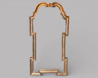 Vintage Hollywood Regency Style Giltwood Wall Mirror
