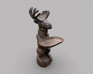 Moose Cast Iron Doorstop