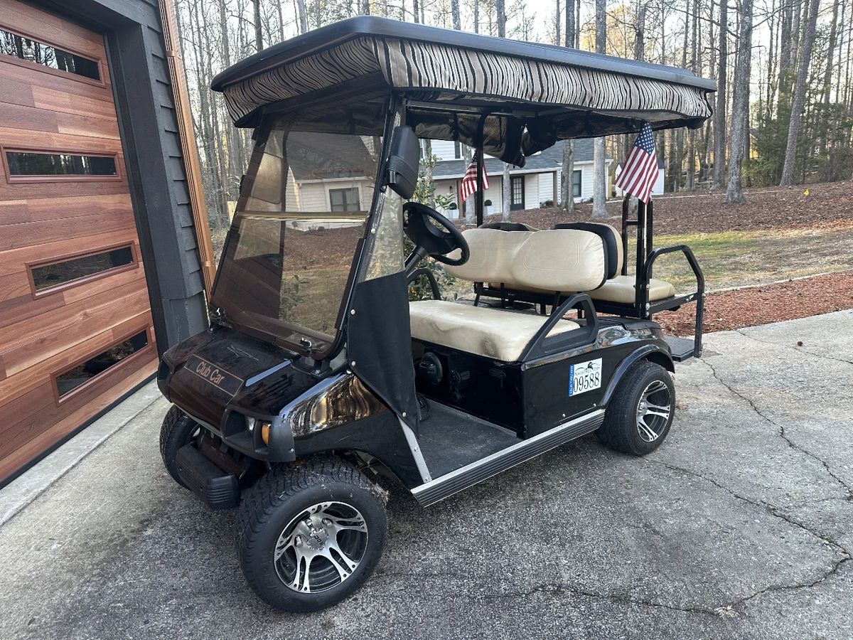 Club Car Golf Cart with Brand New Lithium Battery