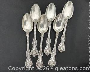 Antique Sterling Silver Whiting Co King Edwards 146 Grams