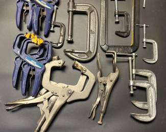 22 VarietyofSmallClampsLot