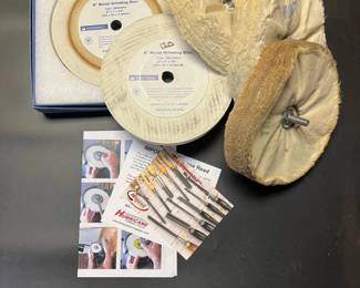 57 LatheGrinderandBufferAttachmentLot