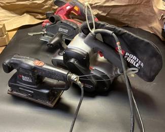 47 PlanerBeltSanderandPalmSanderLot