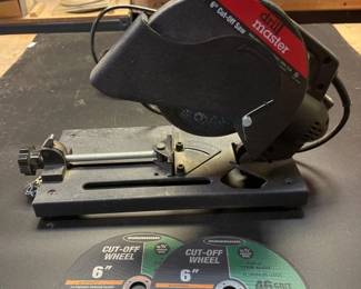 31 DrillMaster6CutoffSawwithTwoExtraBlades