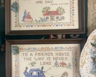 Vintage needlepoint