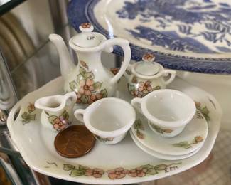 Miniature tea set