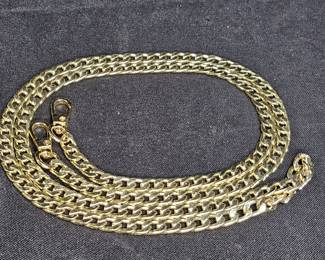 Gold Tone Metal Handbag Replacement Chain