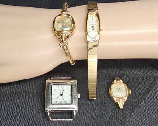 Vintage Ladies Watch Heads and Watches