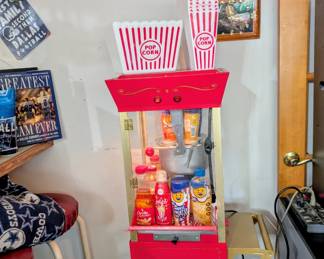 **Available for pre sale** Popcorn Machine 15x15x53 $150