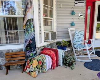 **Available for pre sale** White Rocking Chair 47x26x32 $65