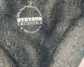 Stetson Crushable Hat _Water Repellent-100%-Wool 