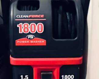 CleanForce 1800 PSI Electric Power Washer