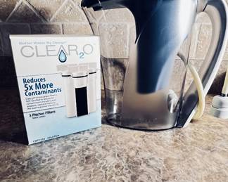 Clear 2 Filters and Pitcher