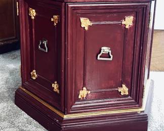 Hexagon Mahogony Table 