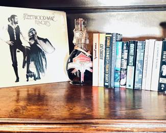 This home will have a variety of famous artist , Albums, Cd's Dvds, and more, Fleetwood Mac