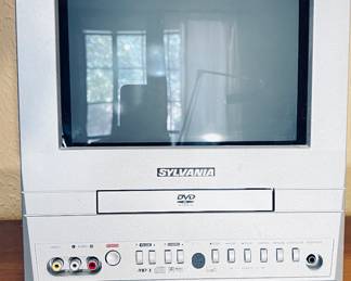 Sylvania CRT -TV- DVD Player 