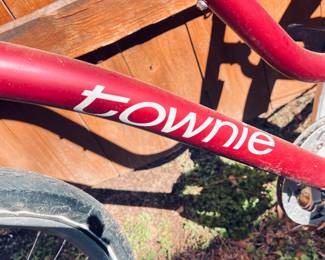 TOWNIE LOGO ON BIKE