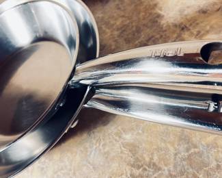 T-Fal Frying stainless steel frying pans (2)