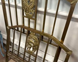 Beautiful brass twin bed