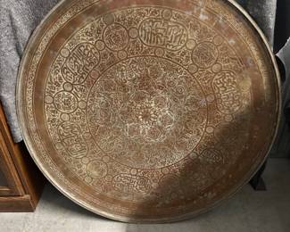 Middle eastern table top metal