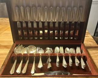 Sterling Silver Flatware , total 92oz / 2608 gram