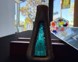 Handcrafted Kaleidoscope
Art glass & metal