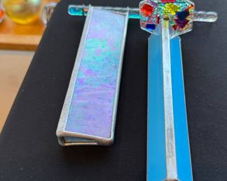 Handcrafted Kaleidoscope
Art glass & metal