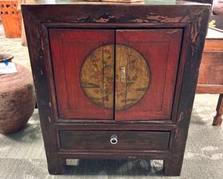 Antique Chinese Painted Cabinet, $800/OBO