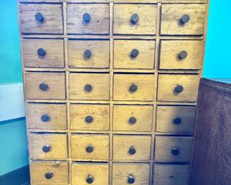 Antique Asian Apothecary Drawer Cabinet $850/OBO