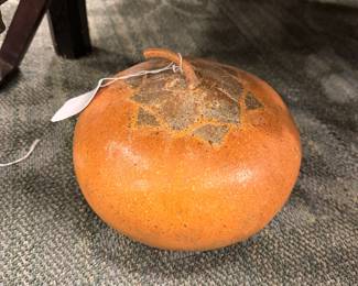handcrafted decorative gourd, likely a Hawaiian ipu gourd container. $75/OBO
